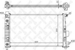 Radiator racire motor Stellox 10-25932-SX