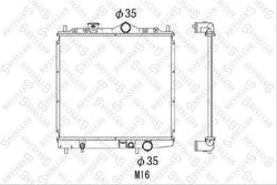 Radiator racire motor Stellox 10-25941-SX