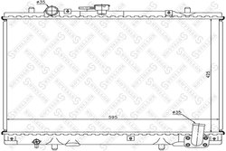 Radiator racire motor Stellox 10-25966-SX