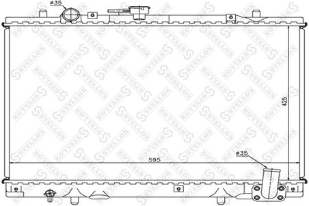 Radiator racire motor Stellox 10-25966-SX