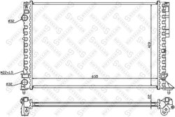 RADIATOR RACIRE MOTOR STELLOX 10-26188-SX - Compatibil cu RENAULT