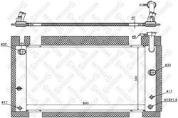 Radiator racire motor Stellox 10-26333-SX