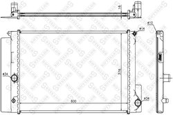 Radiator racire motor Stellox 10-26361-SX