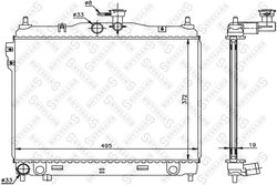 Radiator racire motor Stellox 10-26603-SX