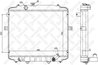 Radiator racire motor Stellox 10-26607-SX