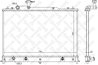 Radiator racire motor Stellox 10-26711-SX