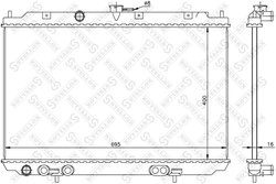 Radiator racire motor Stellox 10-26721-SX