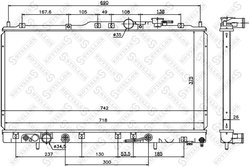 Radiator racire motor Stellox 10-26764-SX