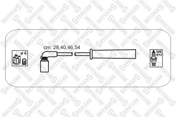 FISE BUJII STELLOX 10-30044-SX - Compatibil cu CHEVROLET, DAEWOO
