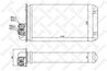 SCHIMBATOR CALDURA INCALZIRE HABITACLU STELLOX 10-35042-SX - Compatibil cu PEUGEOT