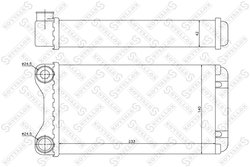 SCHIMBATOR CALDURA INCALZIRE HABITACLU STELLOX 10-35102-SX - Compatibil cu AUDI, SEAT