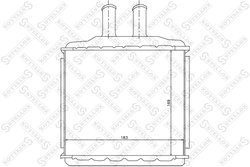 SCHIMBATOR CALDURA INCALZIRE HABITACLU STELLOX 10-35105-SX - Compatibil cu CHEVROLET, DAEWOO