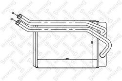 SCHIMBATOR CALDURA INCALZIRE HABITACLU STELLOX 10-35131-SX - Compatibil cu HYUNDAI