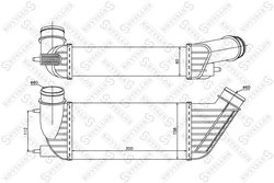 INTERCOOLER STELLOX 10-40176-SX - Compatibil cu CITROEN, FIAT, LANCIA, PEUGEOT, TOYOTA