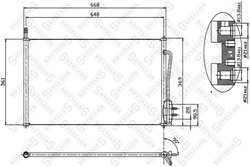 RADIATOR CLIMATIZARE STELLOX 10-45001-SX - Compatibil cu FORD