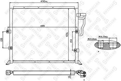 RADIATOR CLIMATIZARE STELLOX 10-45004-SX - Compatibil cu BMW