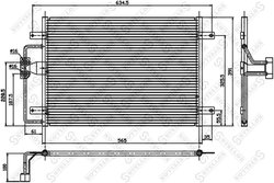 Radiator climatizare Stellox 10-45012-SX