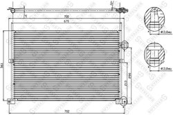 RADIATOR CLIMATIZARE STELLOX 10-45021-SX - Compatibil cu FORD