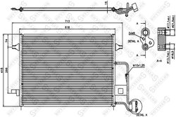 Radiator climatizare Stellox 10-45025-SX
