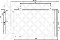 Radiator climatizare Stellox 10-45037-SX