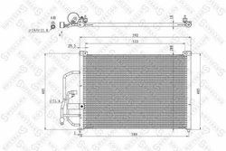 RADIATOR CLIMATIZARE STELLOX 10-45042-SX - Compatibil cu DAEWOO, ZAZ