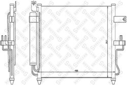 Radiator climatizare Stellox 10-45043-SX