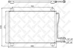 RADIATOR CLIMATIZARE STELLOX 10-45059-SX - Compatibil cu MERCEDES-BENZ