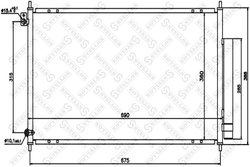 Radiator climatizare Stellox 10-45061-SX