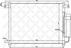 Radiator climatizare Stellox 10-45079-SX
