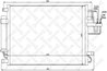 RADIATOR CLIMATIZARE STELLOX 10-45108-SX - Compatibil cu HYUNDAI, KIA