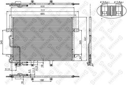 RADIATOR CLIMATIZARE STELLOX 10-45130-SX - Compatibil cu MERCEDES-BENZ