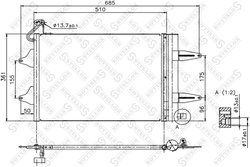 Radiator climatizare Stellox 10-45166-SX