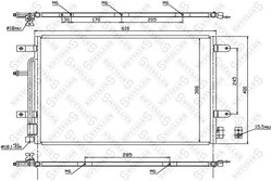 RADIATOR CLIMATIZARE STELLOX 10-45179-SX - Compatibil cu AUDI