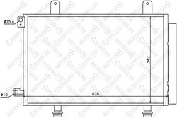 RADIATOR CLIMATIZARE STELLOX 10-45212-SX - Compatibil cu FIAT, MITSUBISHI, SUZUKI
