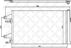 RADIATOR CLIMATIZARE STELLOX 10-45407-SX - Compatibil cu CITROEN, FIAT, PEUGEOT