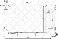 Radiator climatizare Stellox 10-45464-SX