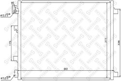 Radiator climatizare Stellox 10-45484-SX