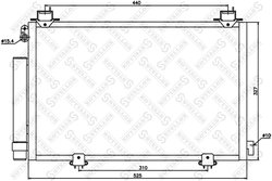 Radiator climatizare Stellox 10-45597-SX