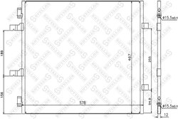 Radiator climatizare Stellox 10-45631-SX