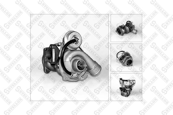 TURBINA STELLOX 10-80300-SX - Compatibil cu AUDI, SKODA, VW