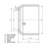 Tambur frana DT Spare Parts 10.13223