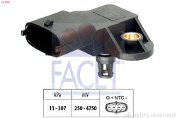 SENZOR PRESIUNE AER FACET 10.3082 - Compatibil cu ABARTH, ALFA ROMEO, CADILLAC, CHEVROLET, CHRYSLER, CITROEN, DACIA, DODGE, FIAT