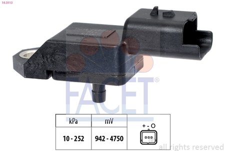 Senzor presiune aer FACET 10.3113