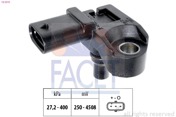 Senzor presiune aer FACET 10.3210