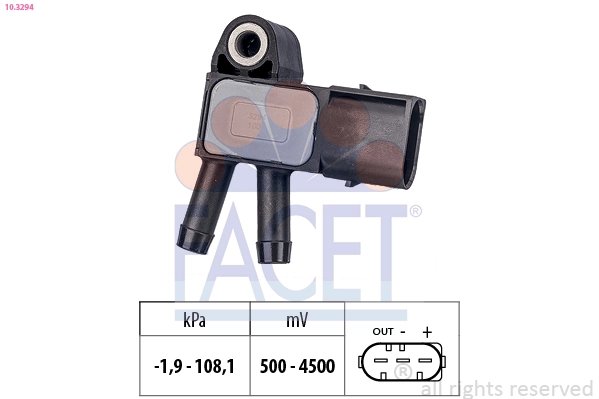 Senzor presiune aer FACET 10.3294