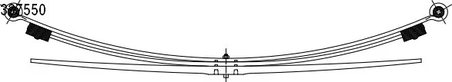 PACHET FOI DE ARC CS GERMANY 10.337.550.00 - Compatibil cu MERCEDES-BENZ, VW