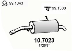 Toba esapament finala ASSO 10.7023