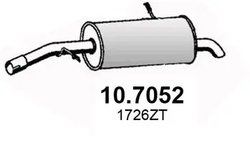 TOBA ESAPAMENT FINALA ASSO 10.7052 - Compatibil cu CITROEN, PEUGEOT