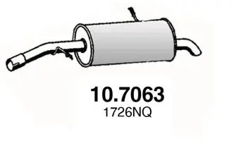 Toba esapament finala ASSO 10.7063