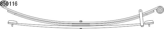 PACHET FOI DE ARC CS GERMANY 10.850.116.00 - Compatibil cu NISSAN, OPEL, RENAULT, VAUXHALL